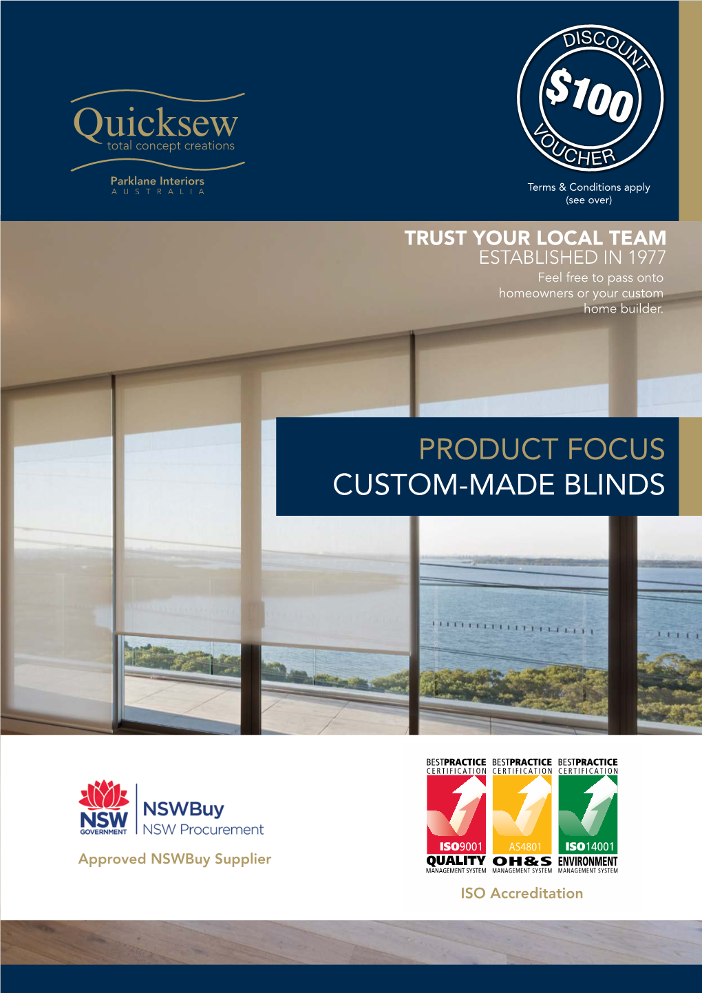 Product Focus Custom-Made Blinds