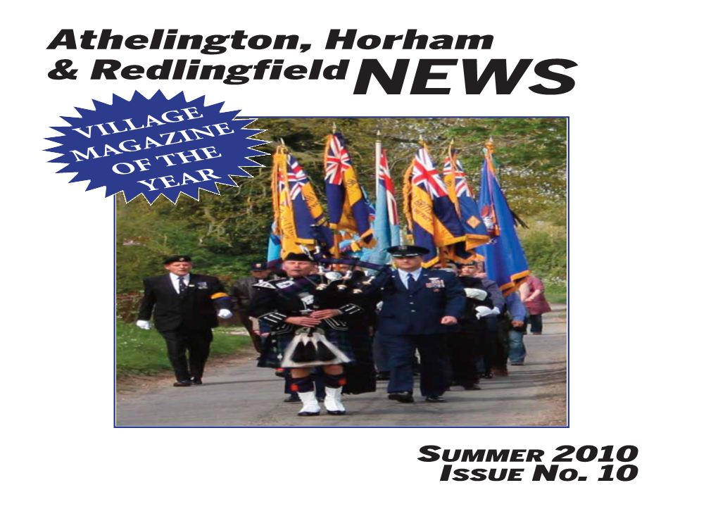 Athelington, Horham & Redlingfield News Summer 2010