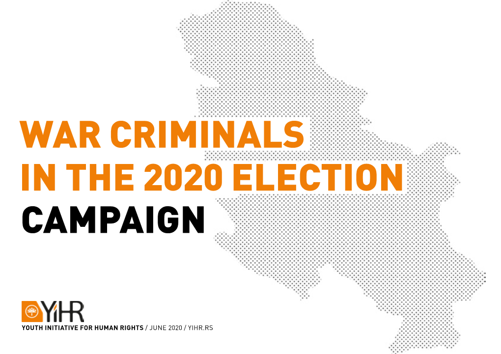 War Criminals in the 2020 Election Campaign