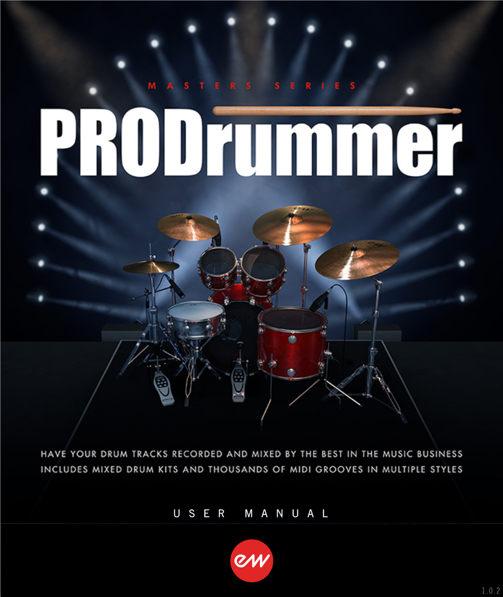 EW Prodrummer User Manual