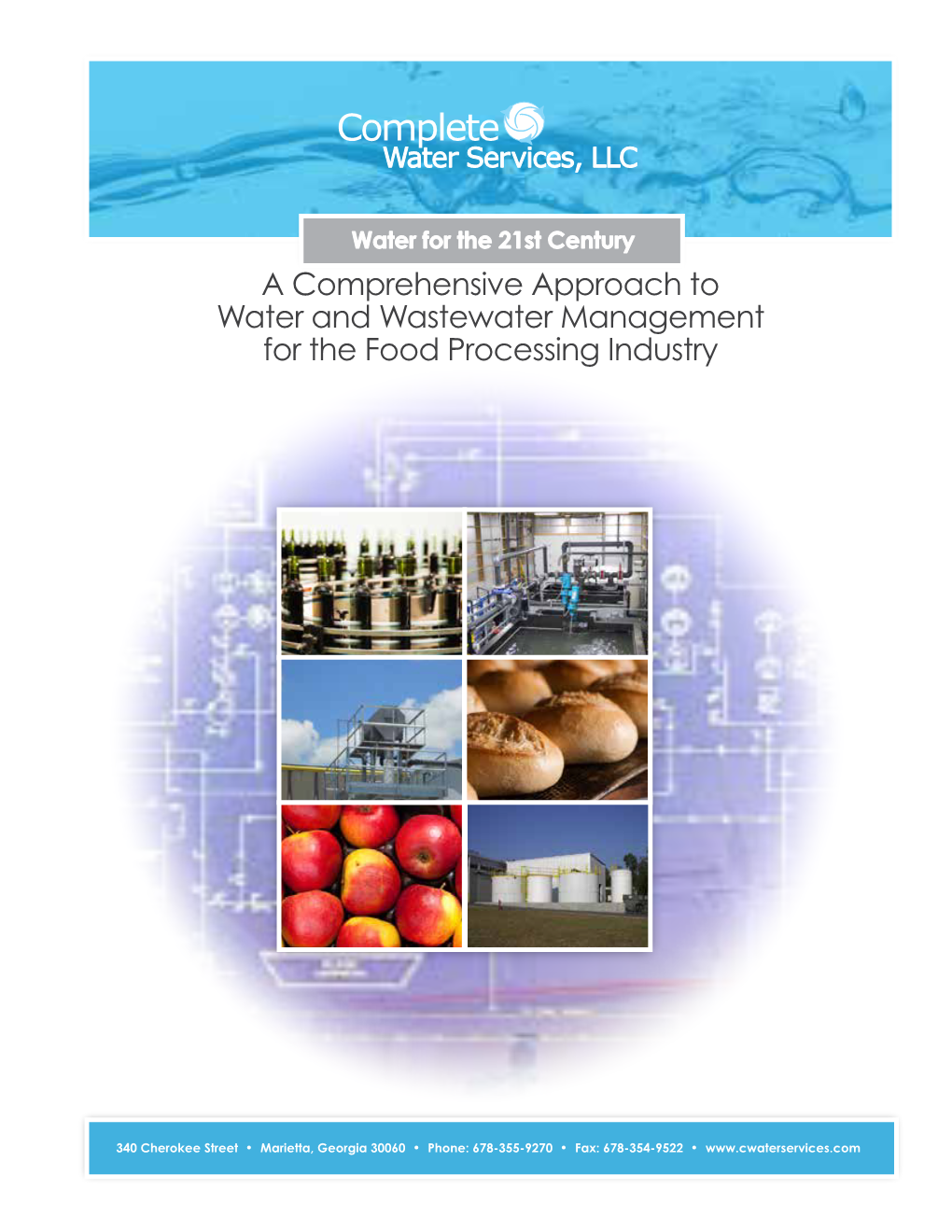 A Comprehensive Approach to Water and Wastewater Management for the Food Processing Industry