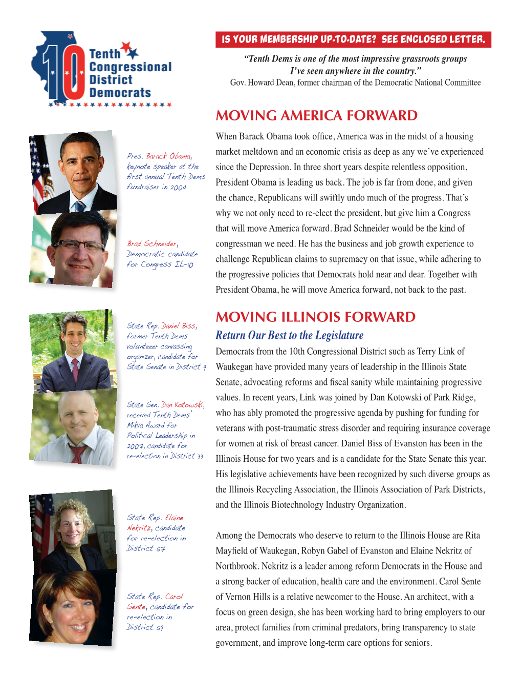 Moving America Forward Moving Illinois Forward