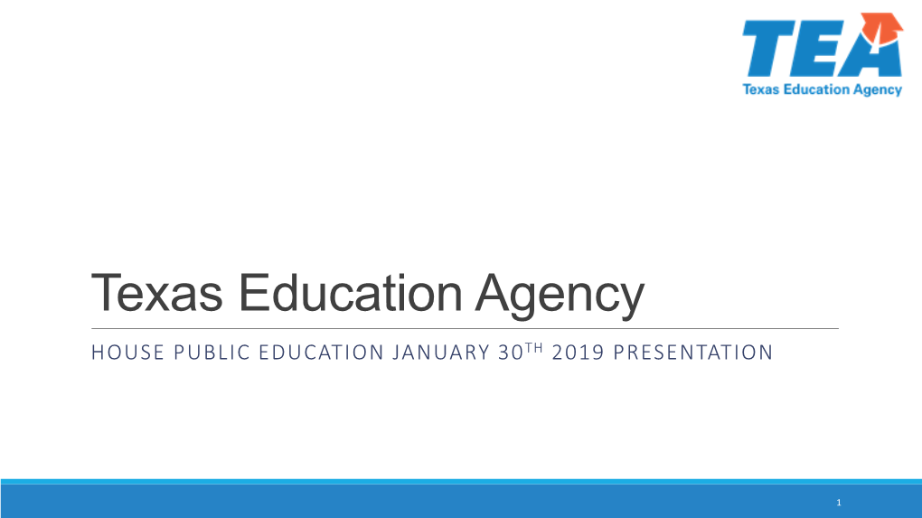 Texas Education Agency