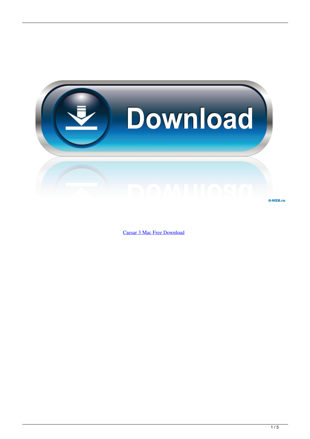 Caesar 3 Mac Free Download