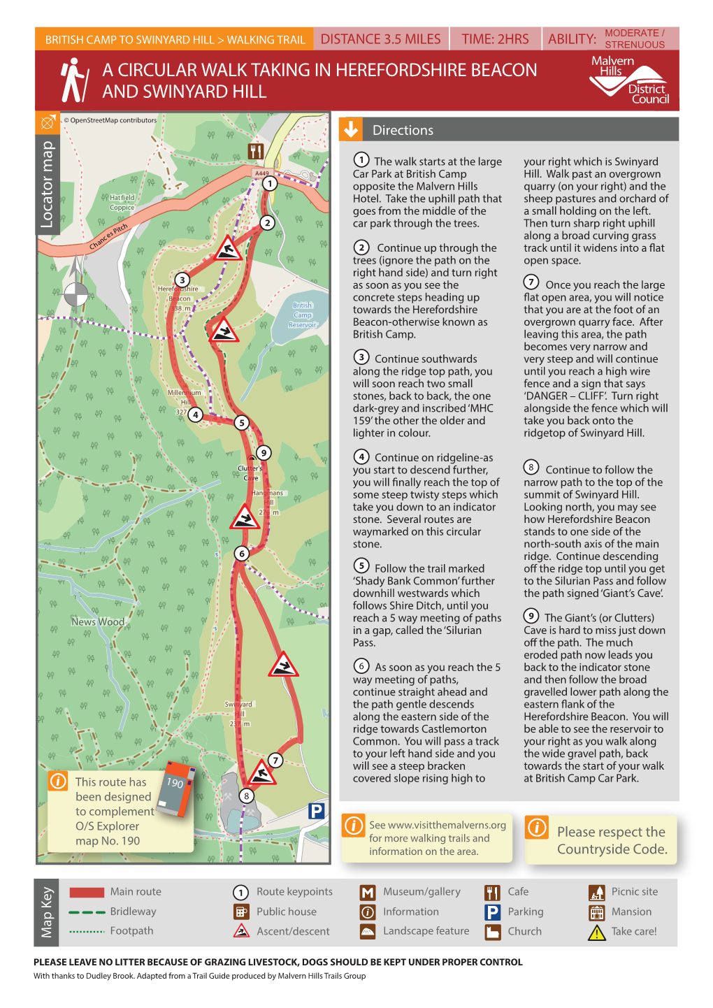 MHDC British Camp to Swinyard Hill