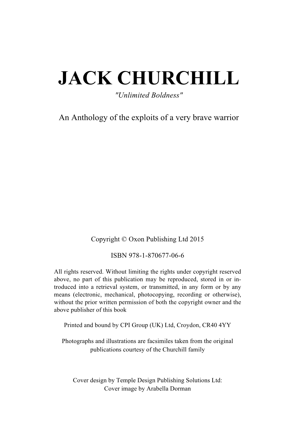 JACK CHURCHILL 