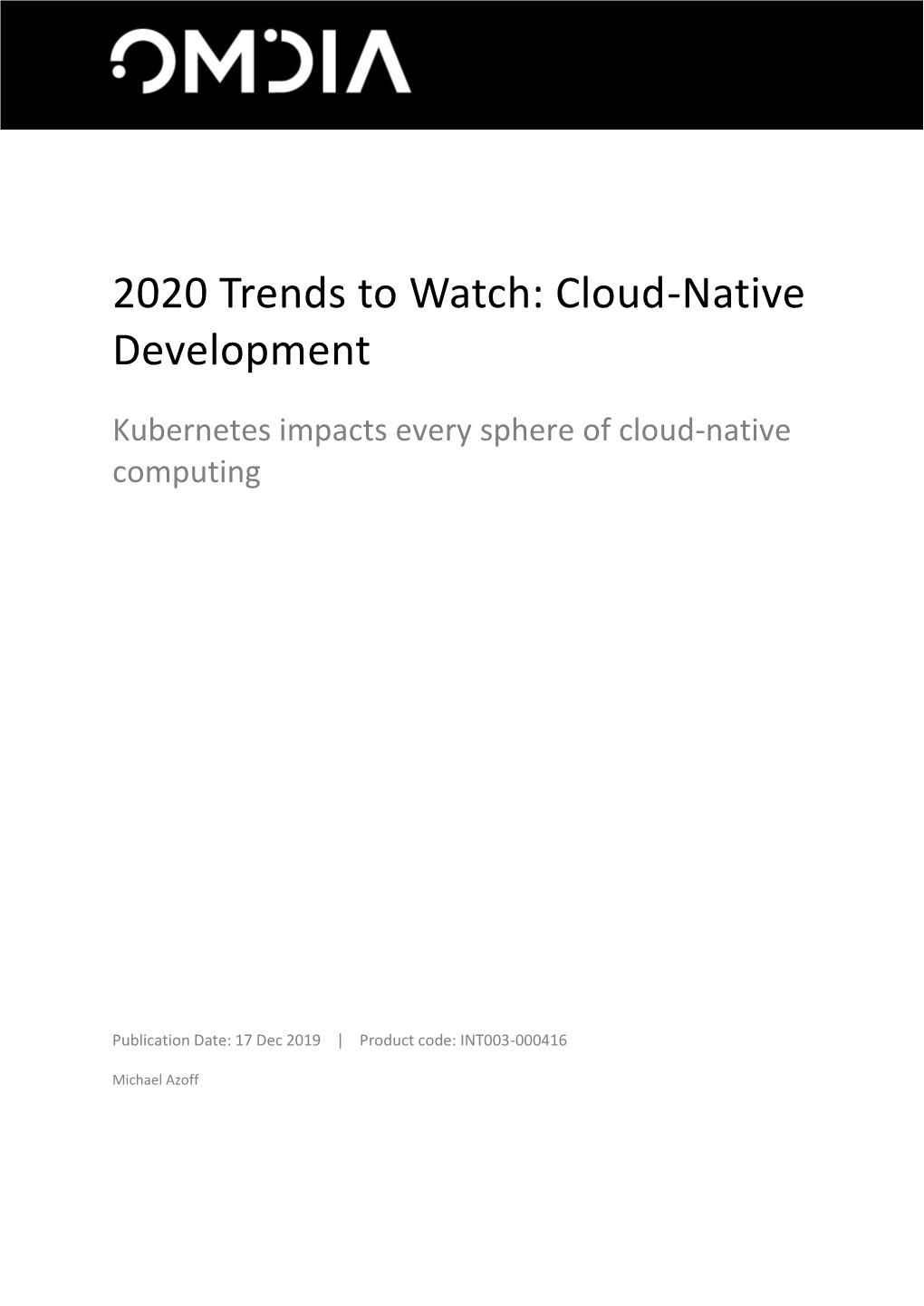 Cloud-Native Development