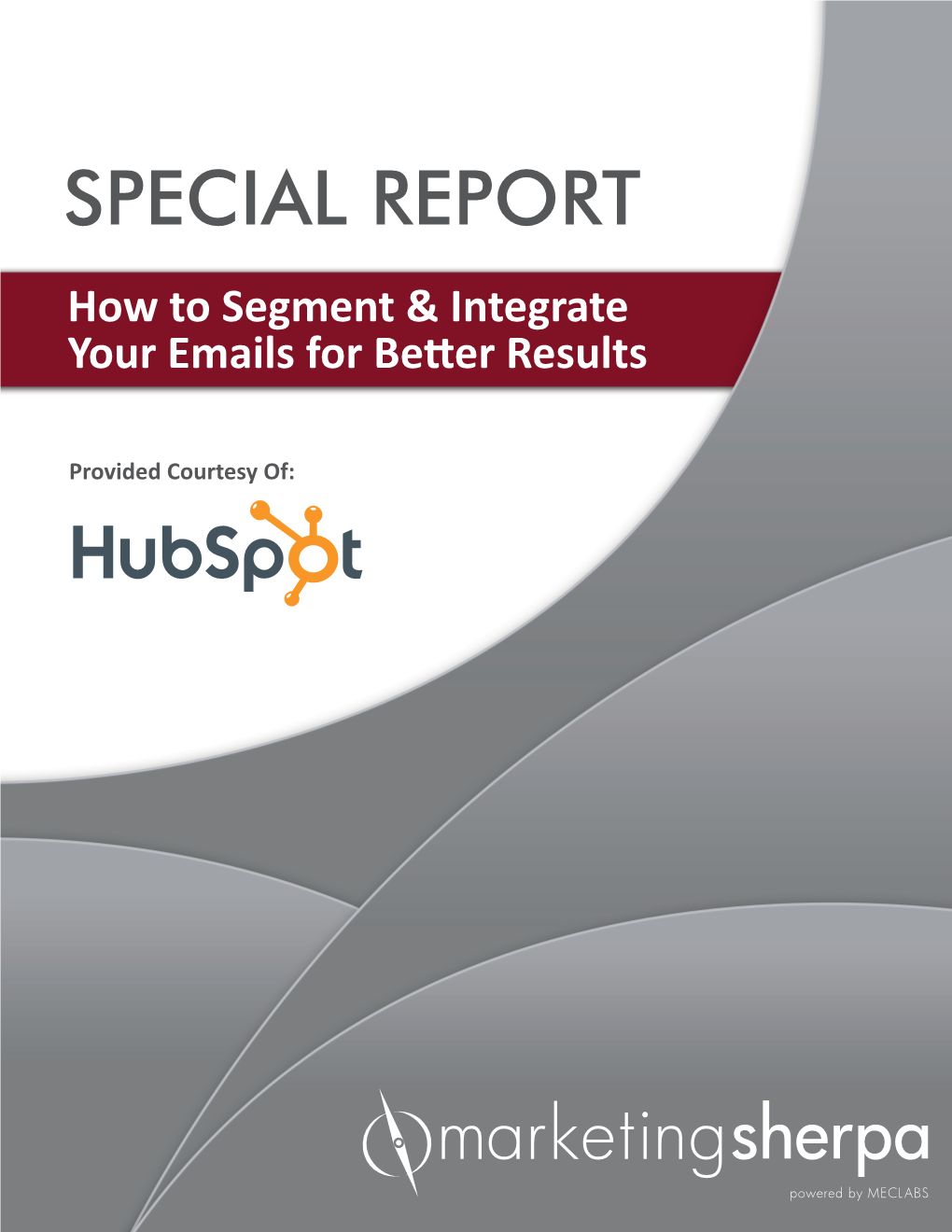 SPECIAL REPORT How to Segment & Integrate ���������������������������