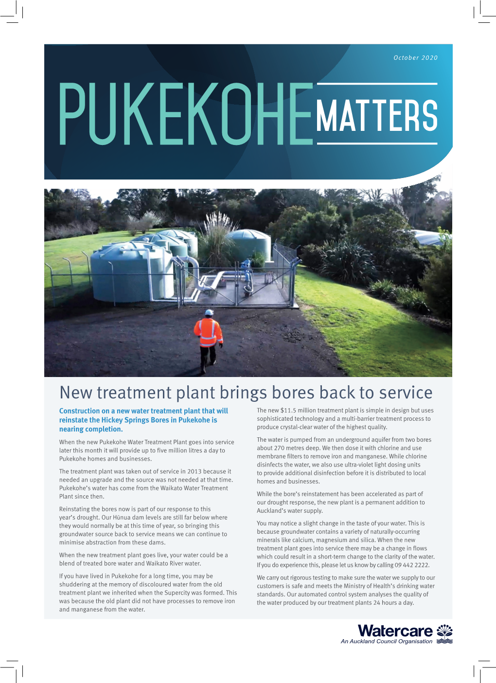 Pukekohe Matters: October 2020