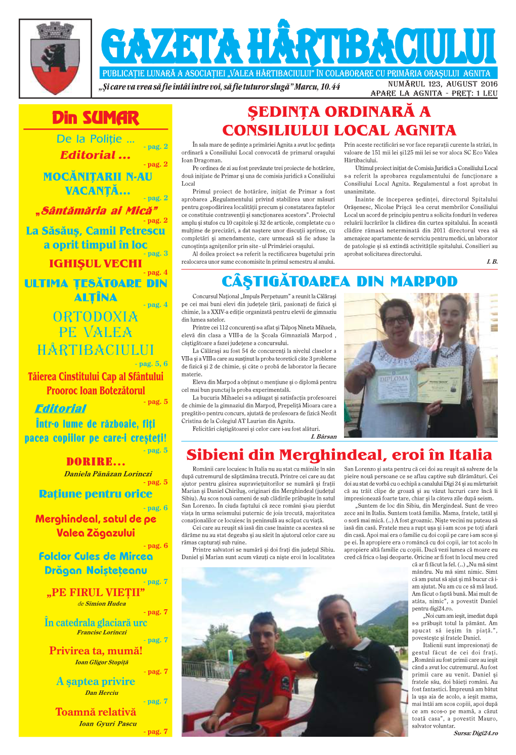 Gazeta Hartibaciului Februarie 2015