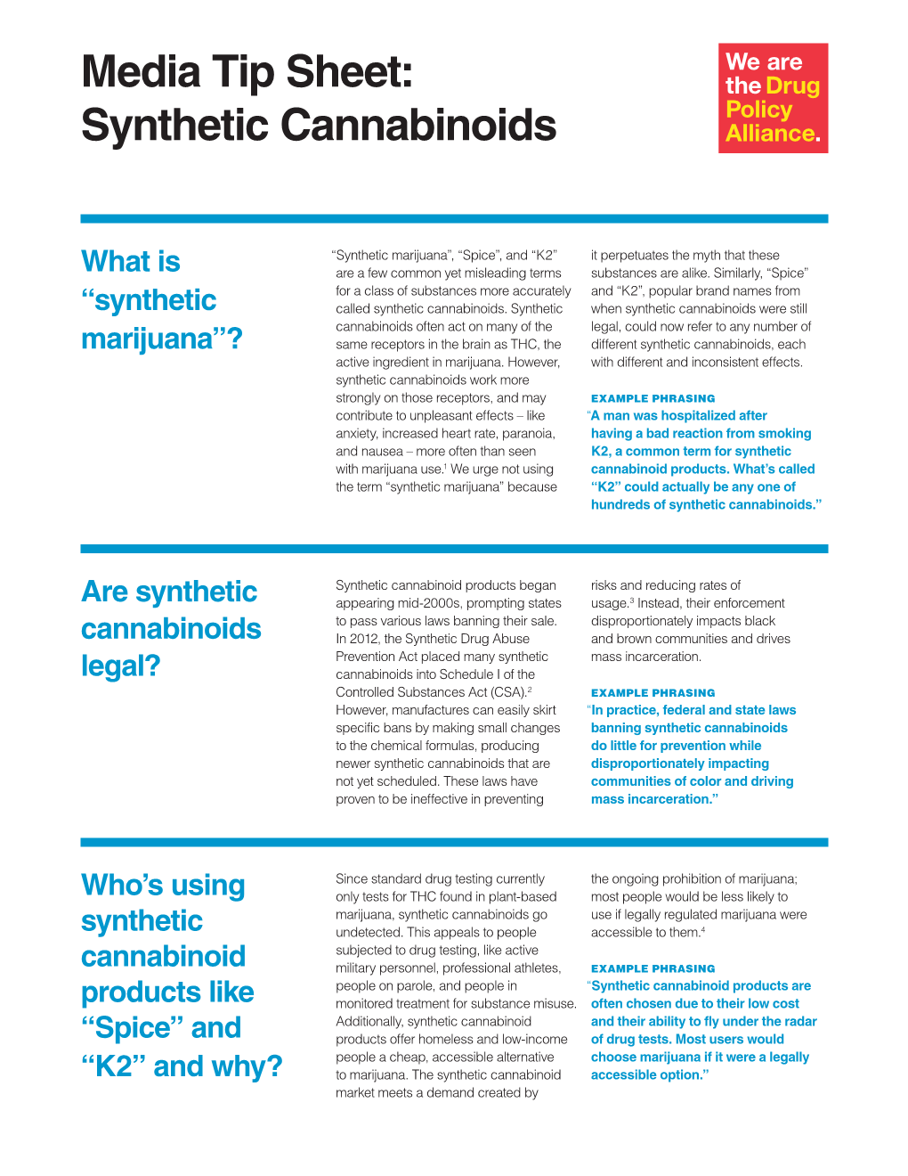 Synthetic Cannabinoids