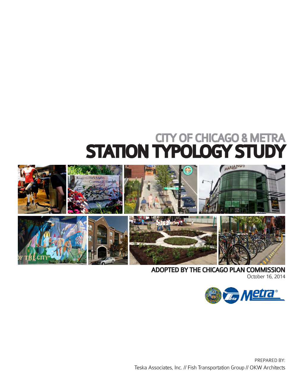 City of Chicago & METRA Station Typology Study