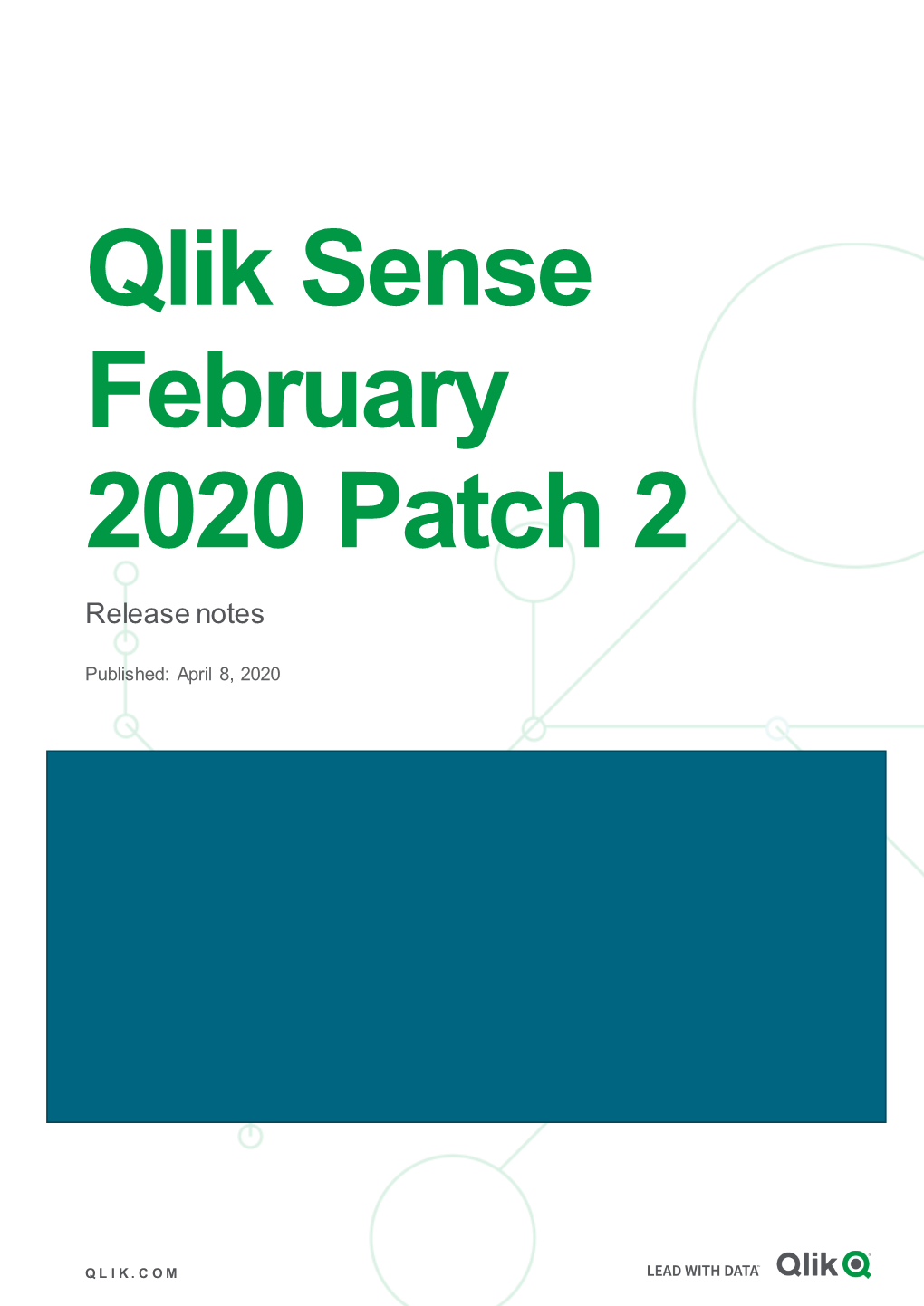 Qlik Sense February 2020 Patch 2