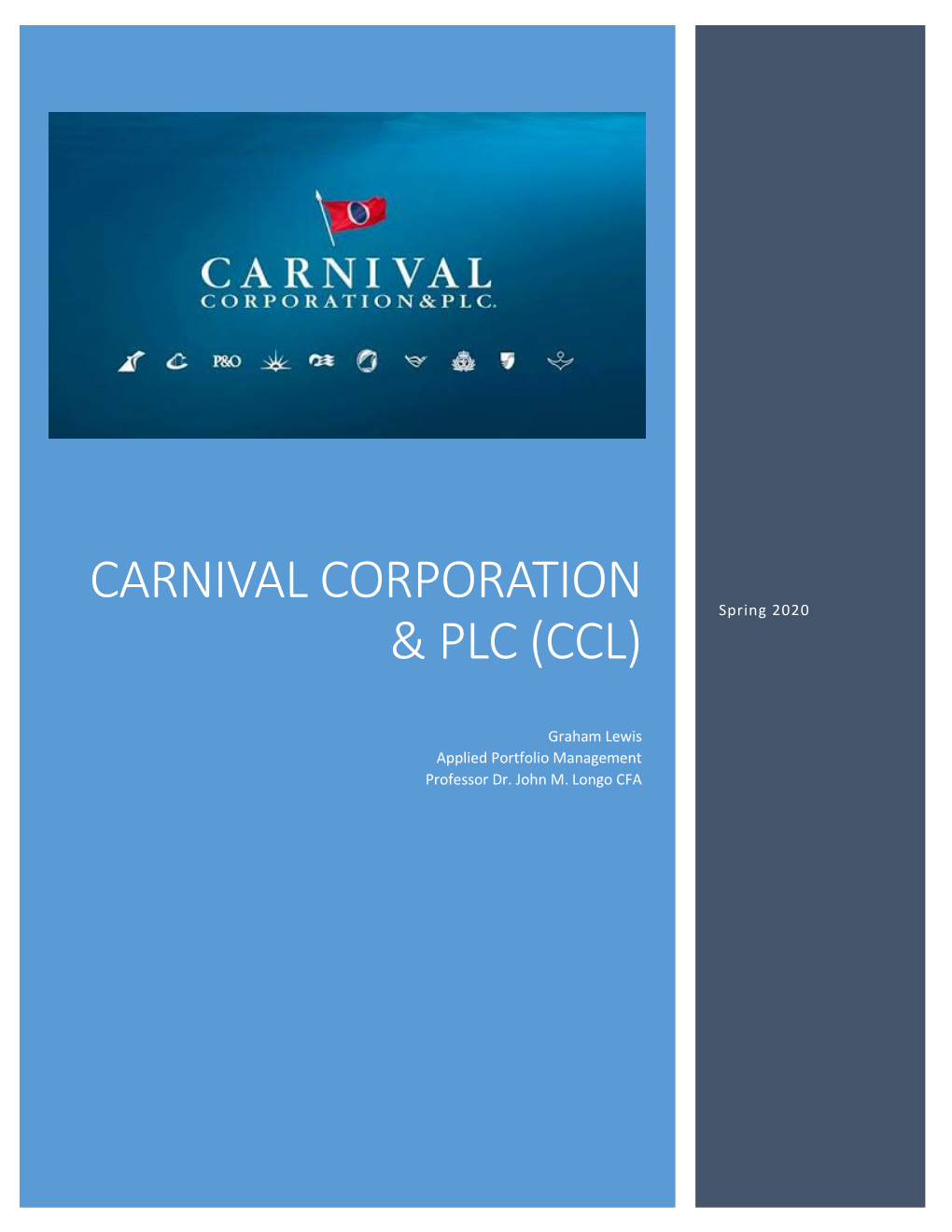Carnival CORPORATION & PLC (CCL)