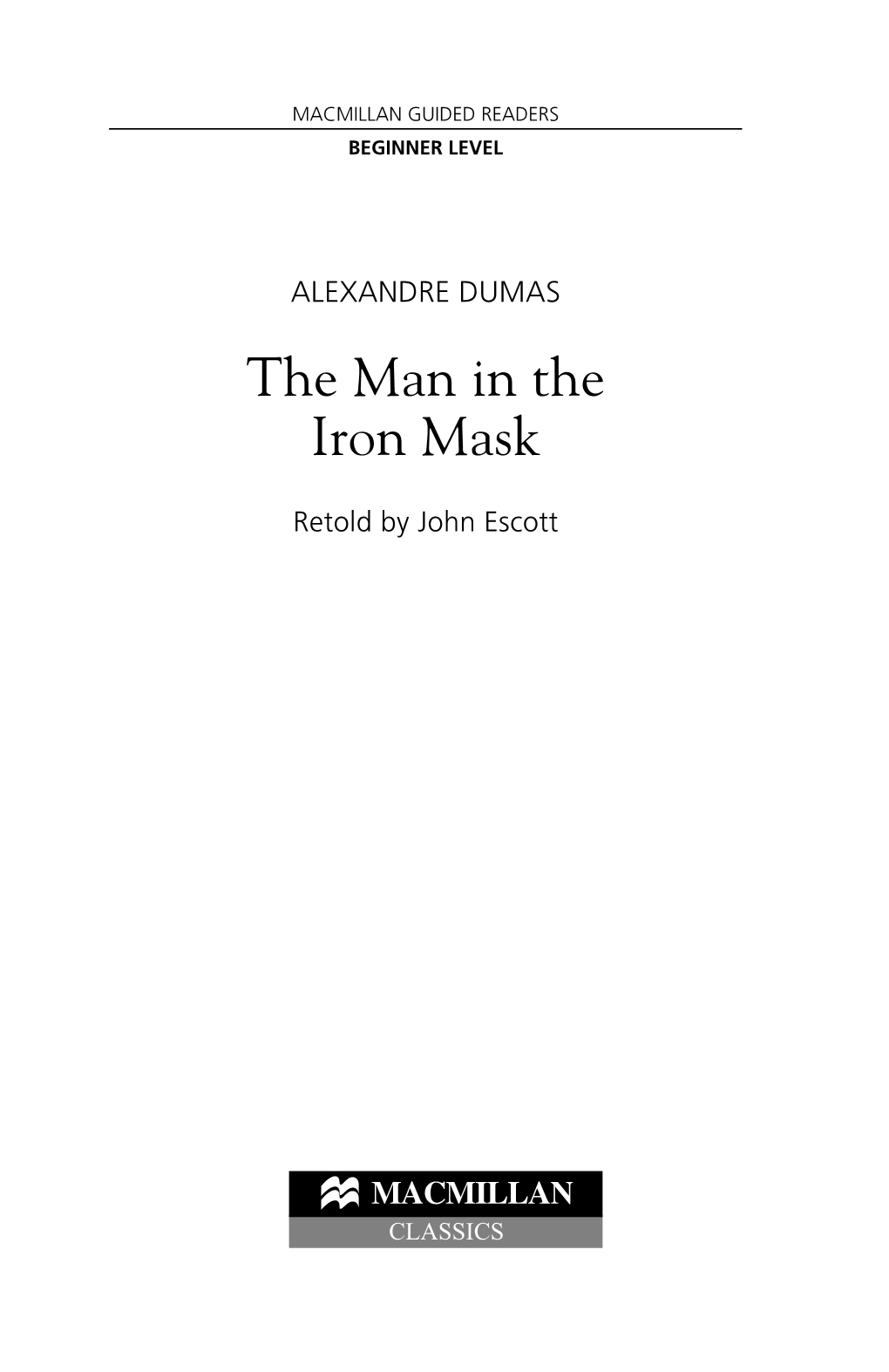 The Man in the Iron Mask