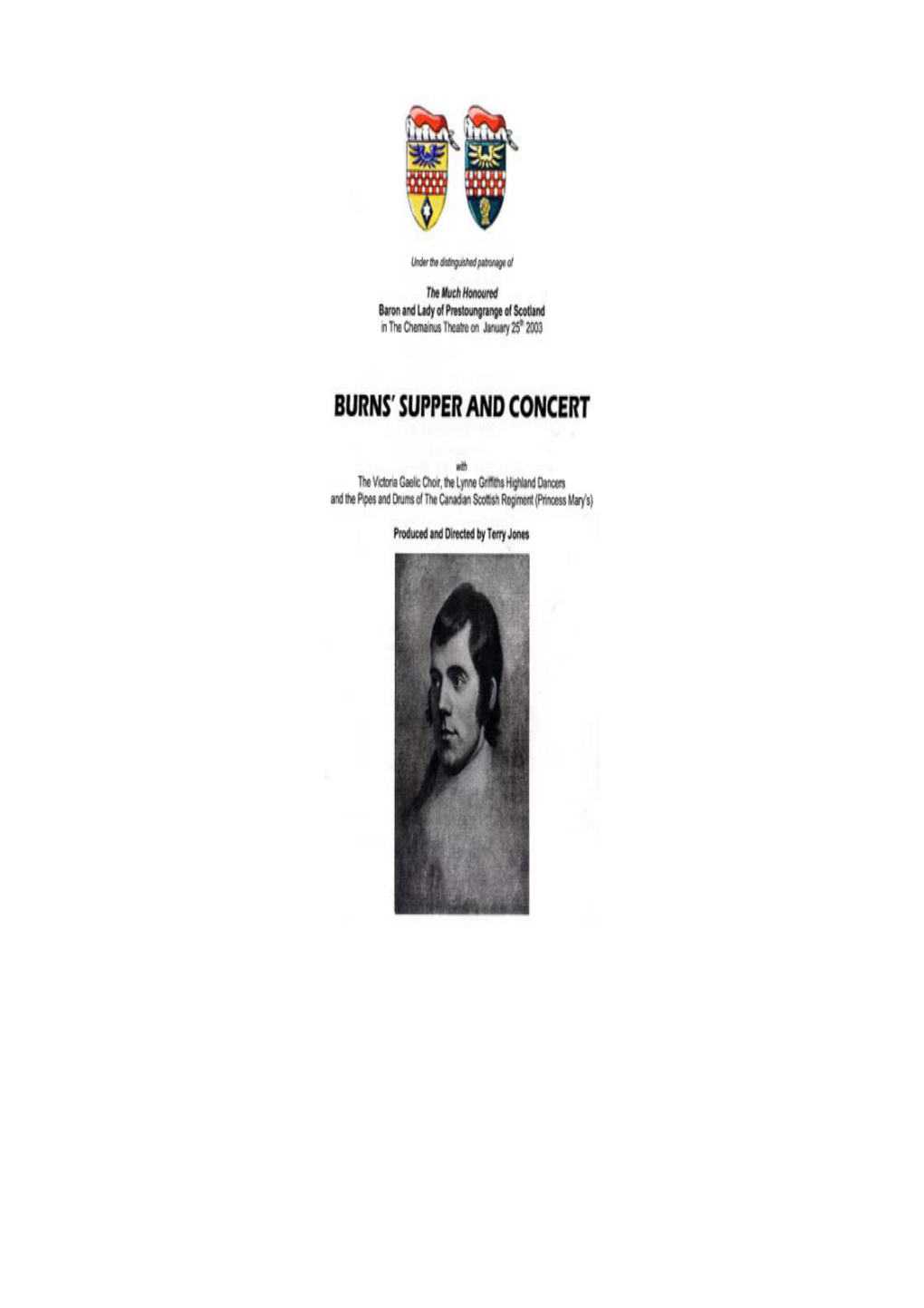 The Souvenir Programme