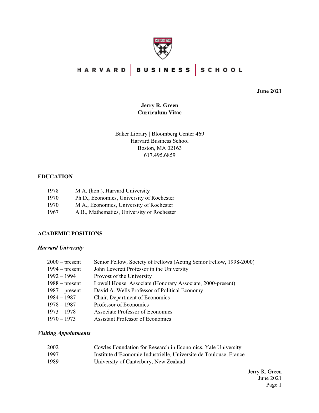 Curriculum Vitae (Pdf)