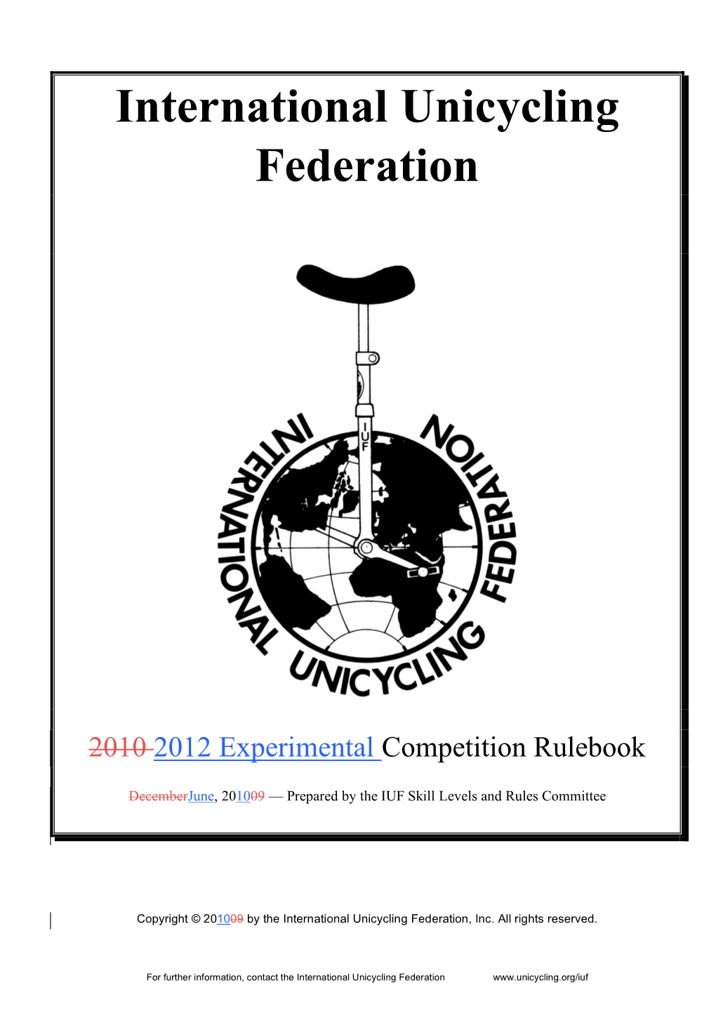 International Unicycling Federation