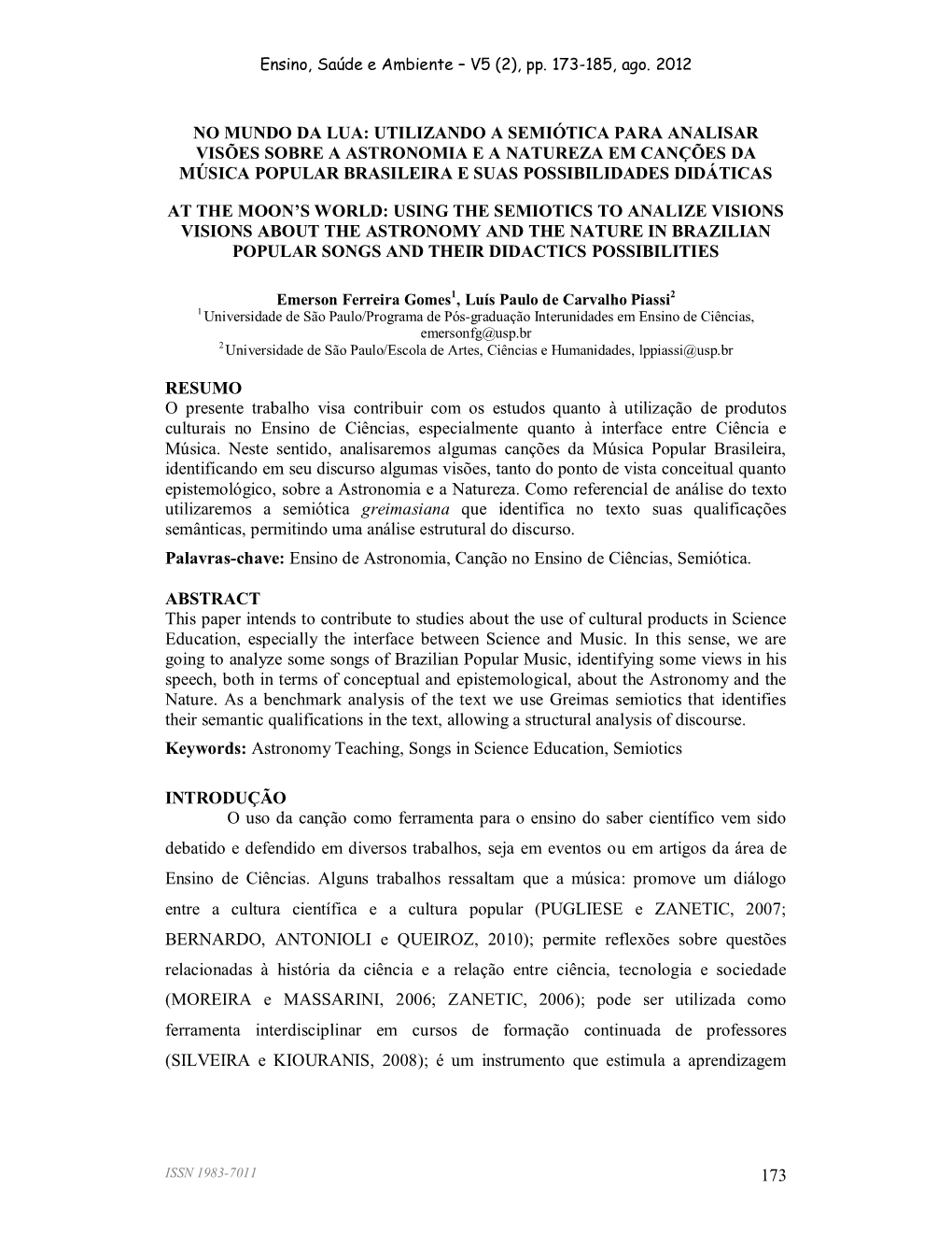 173 No Mundo Da Lua: Utilizando a Semiótica Para