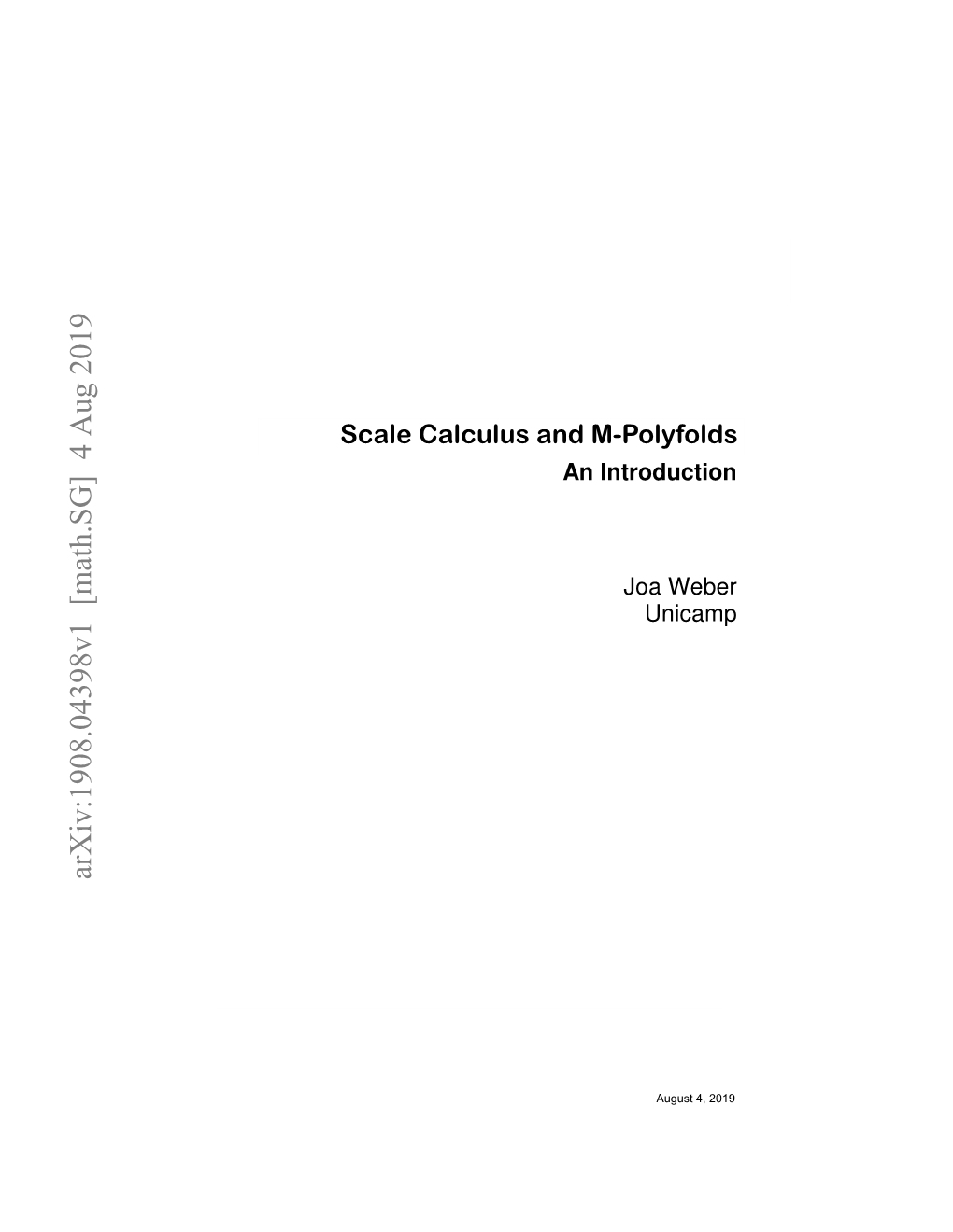 Scale Calculus and M-Polyfold Theory