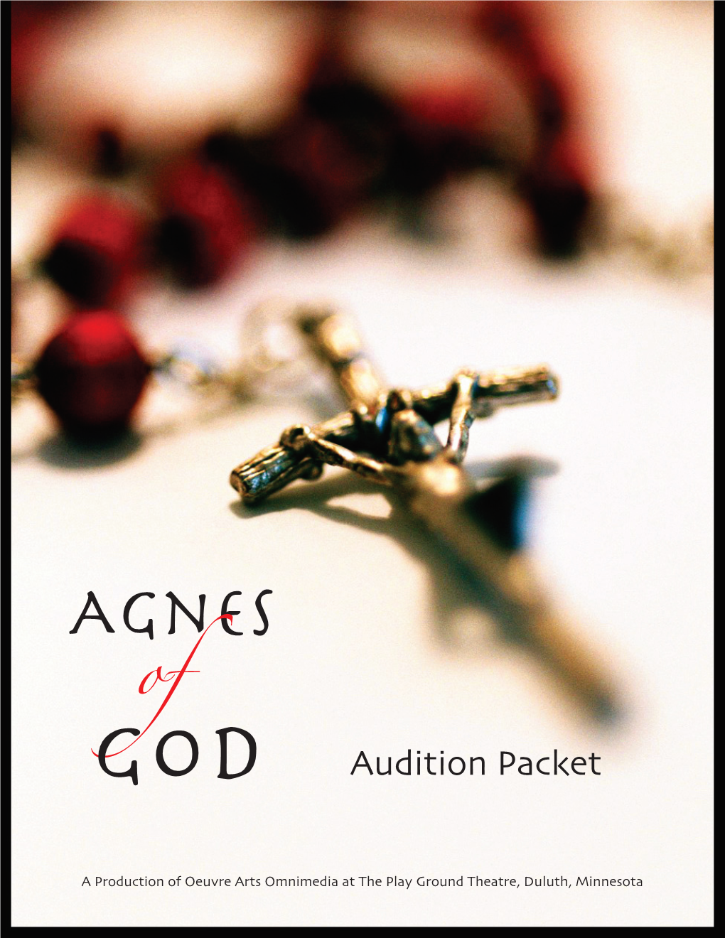 Agnes Audition Packet.Indd