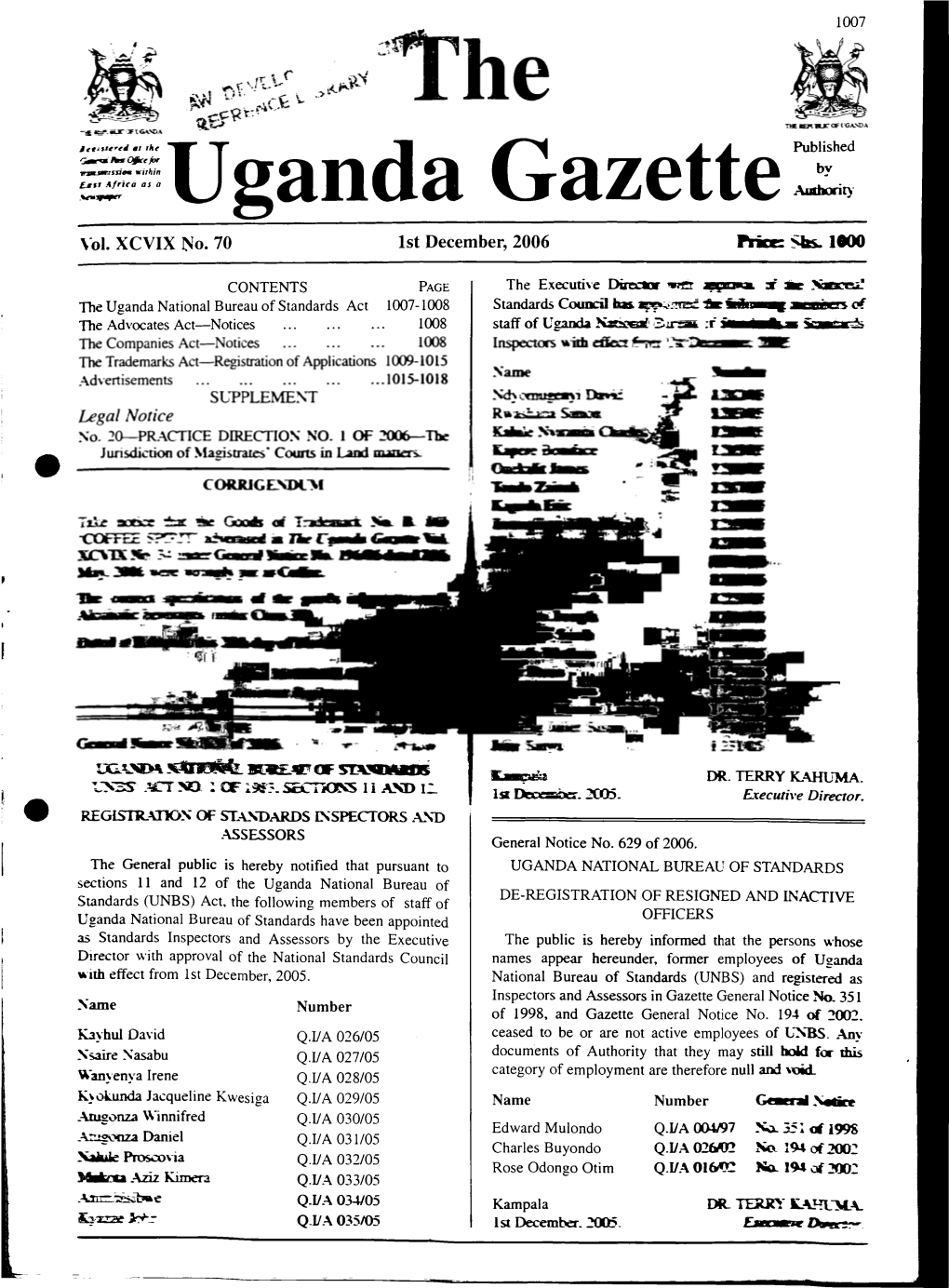 Ugandagazeqr Ttea a Published