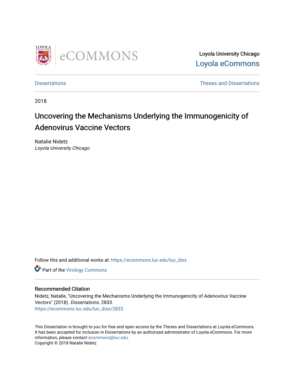 Uncovering the Mechanisms Underlying the Immunogenicity of Adenovirus Vaccine Vectors