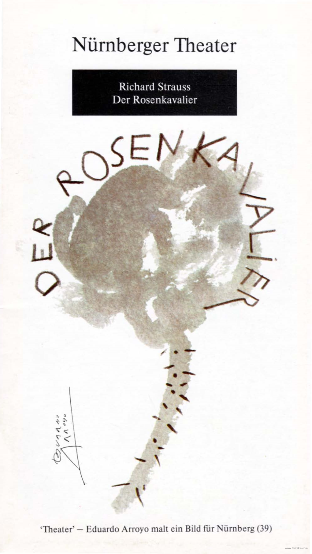 Der Rosenkavalier Komödie Ftir Musik in Drei Aufzügen Von Hugo Von Hofmannsthai Musik Von Richard Strauss