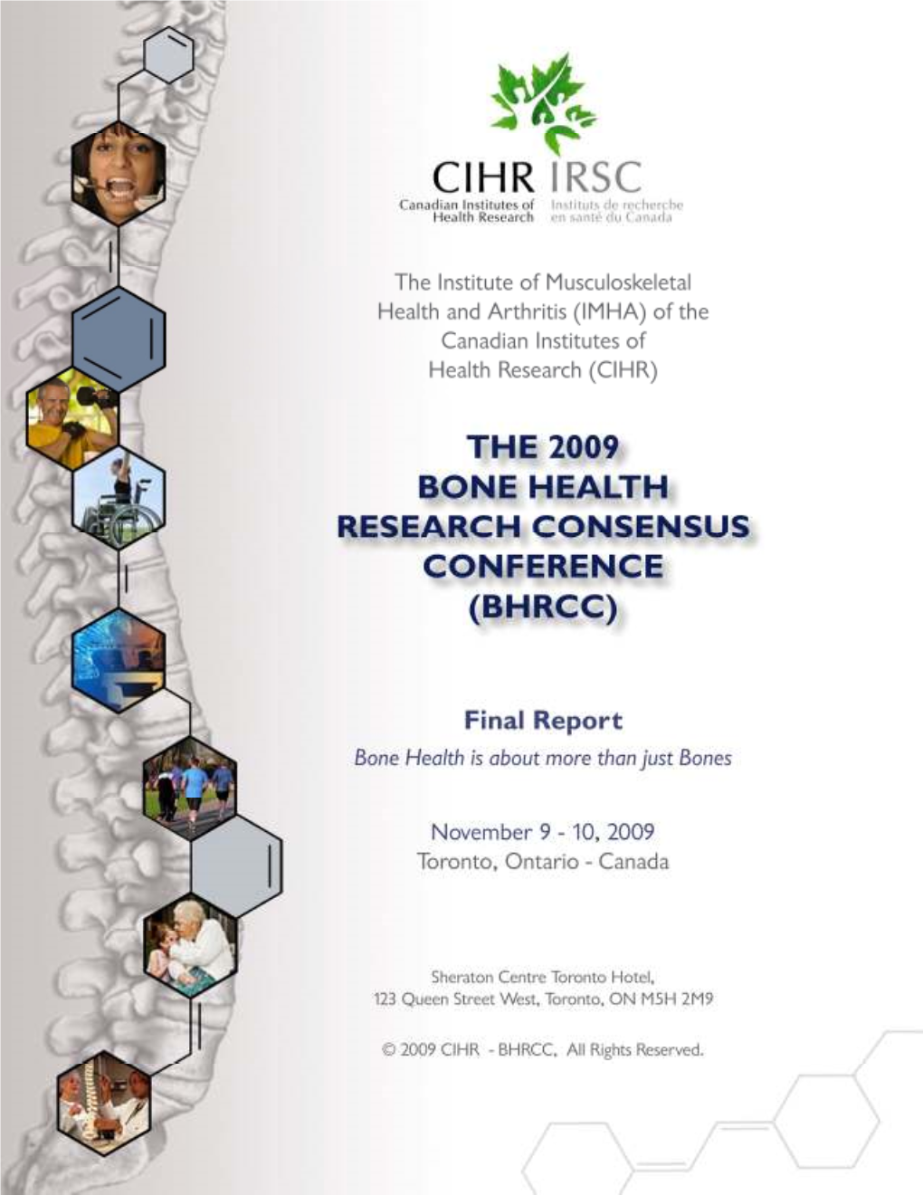 2009 Bone Health Research Consensus Conference (BHRCC)