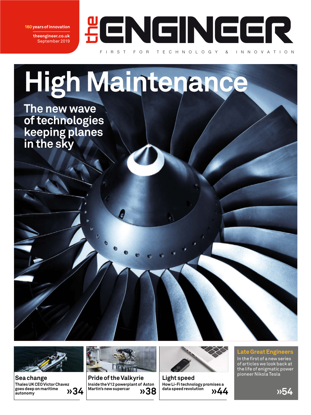 September 2019 High Maintenance the New Wave of Technologies Keeping Planes in the Sky