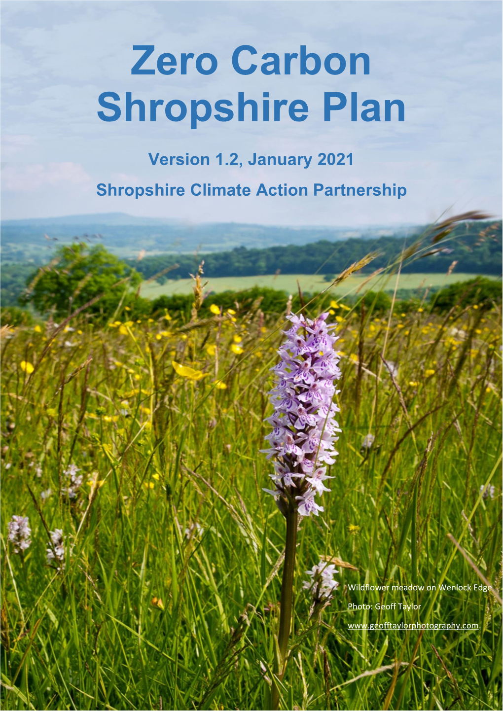 The Zero Carbon Shropshire Plan