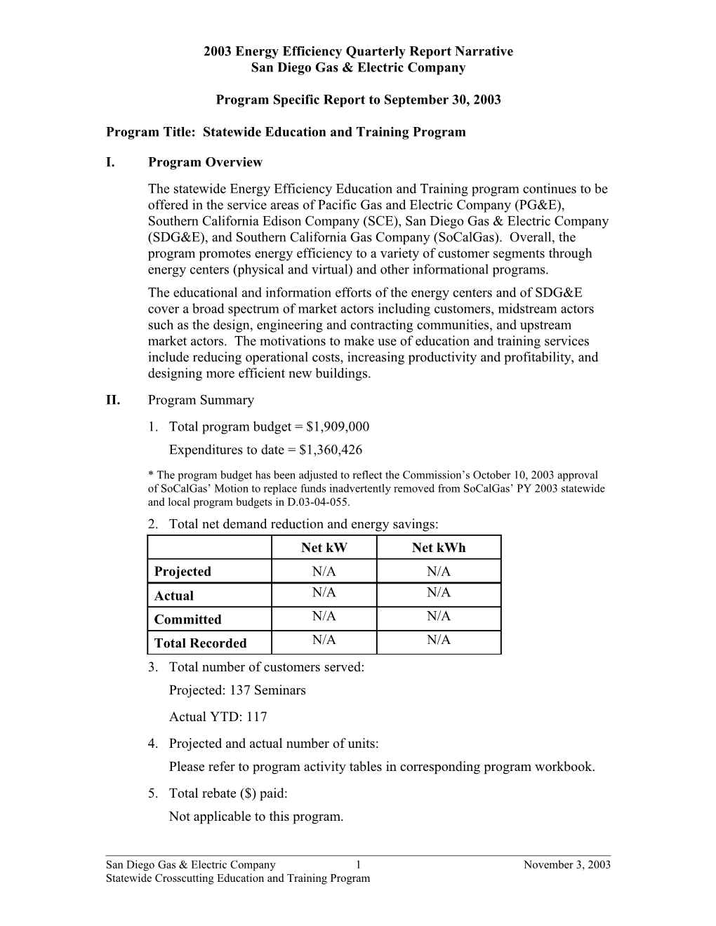 Draft Statewide ET 2Nd Quarter Report s1