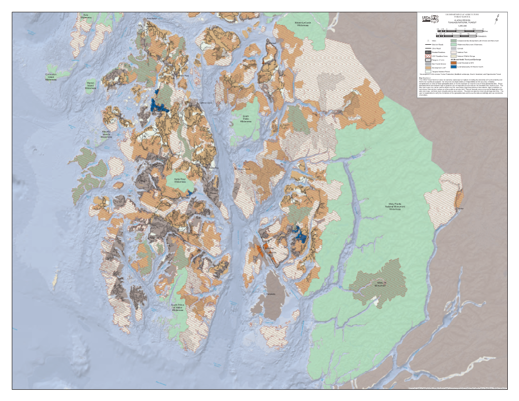 Coronation Island Wilderness Kuiu Wilderness Stikine-Leconte