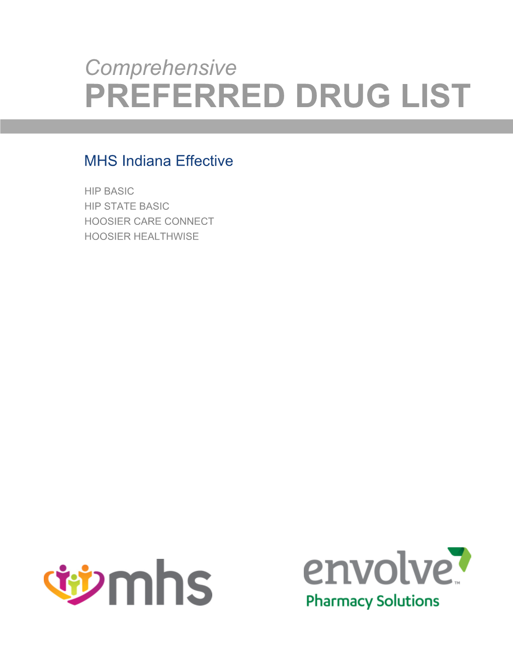 Preferred Drug List