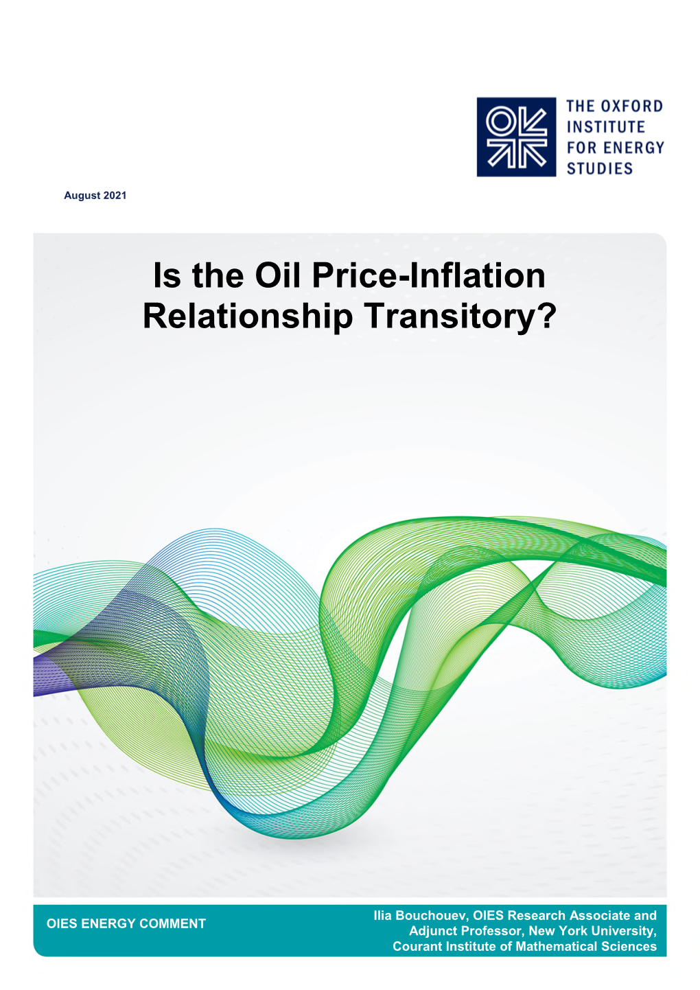Is the Oil Price-Inflation Relationship Transitory?