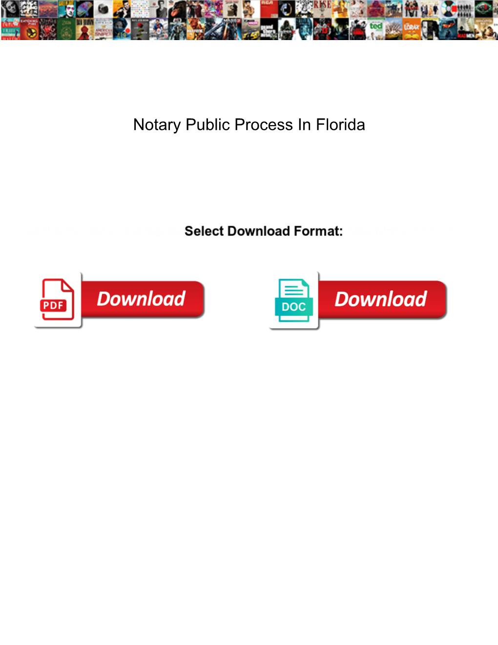 Notary Public Process in Florida