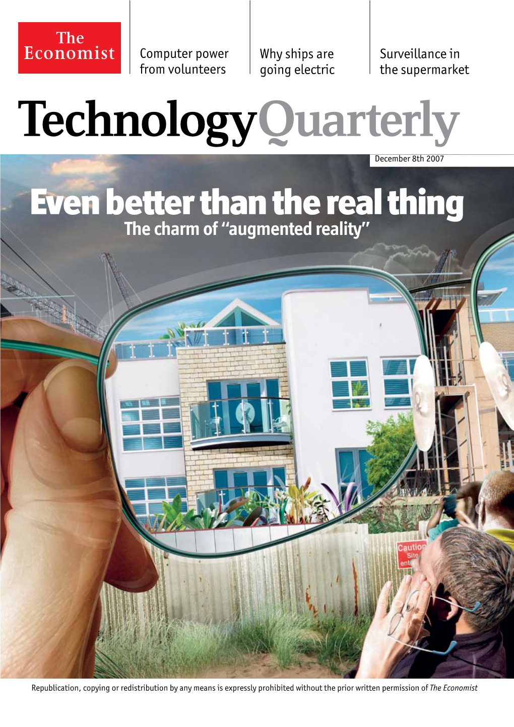 Technologyquarterly December 8Th 2007 Even Better Than the Real Thing the Charm of “Augmented Reality”