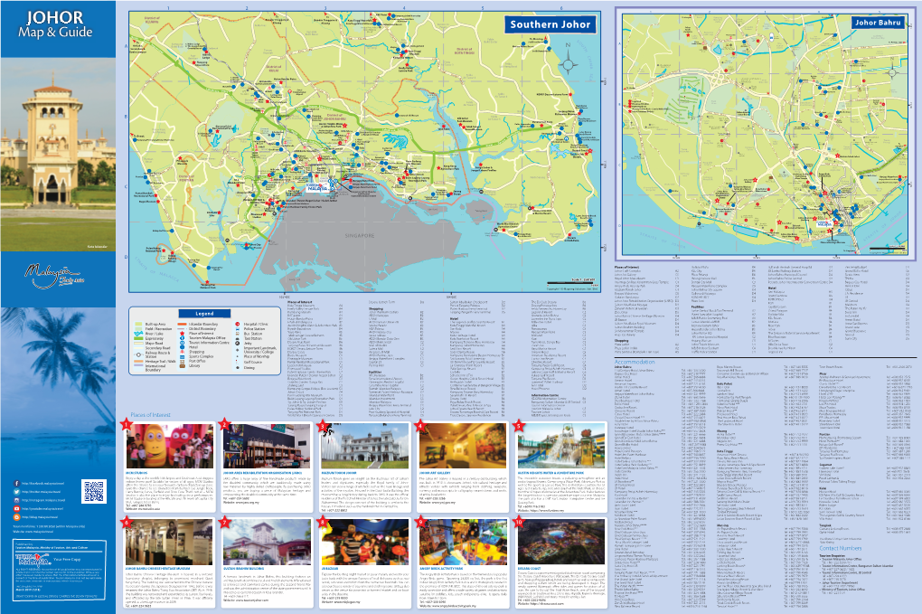 JOHOR Map & Guide March 2019 NEW