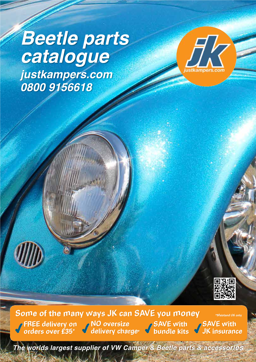 Beetle Parts Catalogue Justkampers.Com 0800 9156618