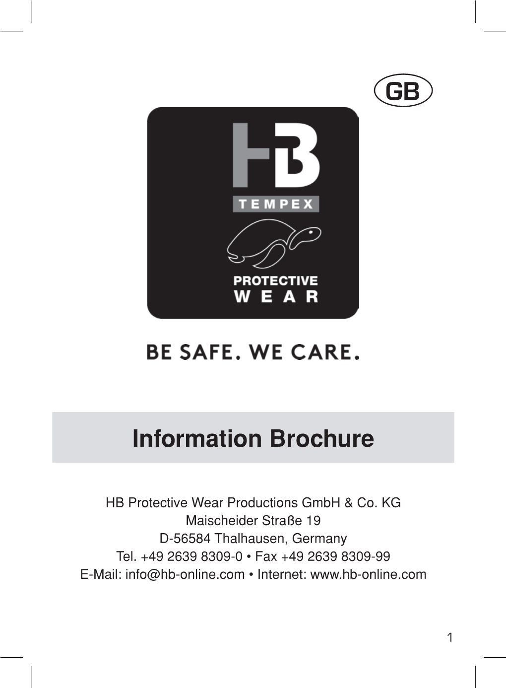 Information Brochure GB