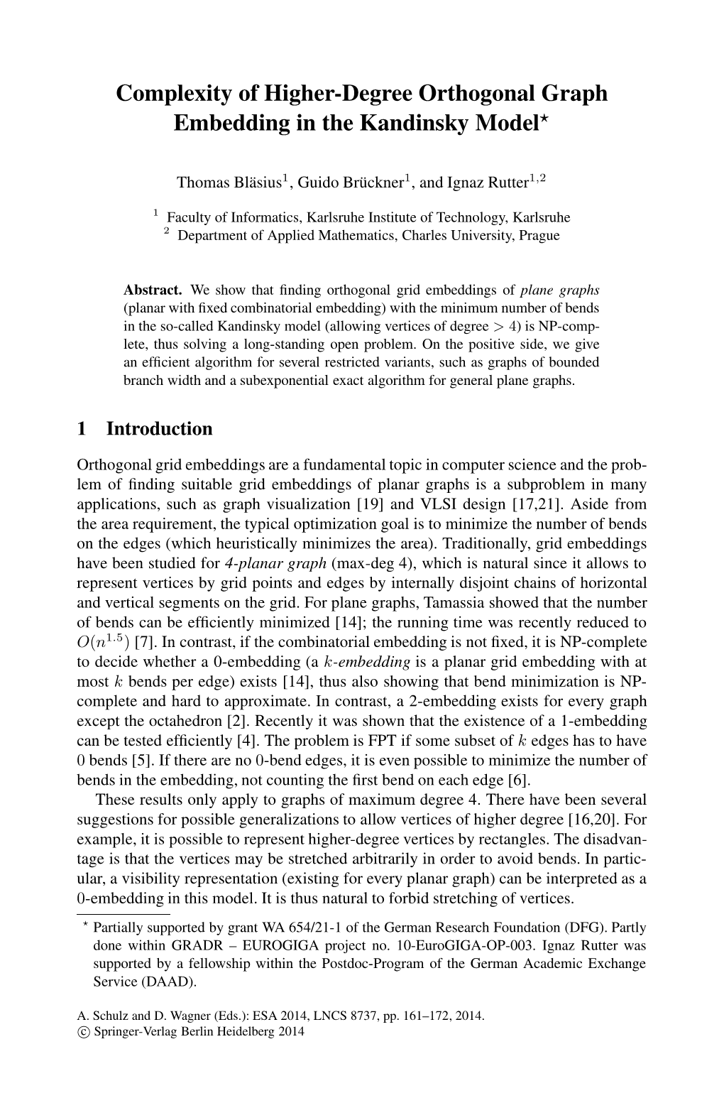 Complexity of Higher-Degree Orthogonal Graph Embedding in the Kandinsky Model