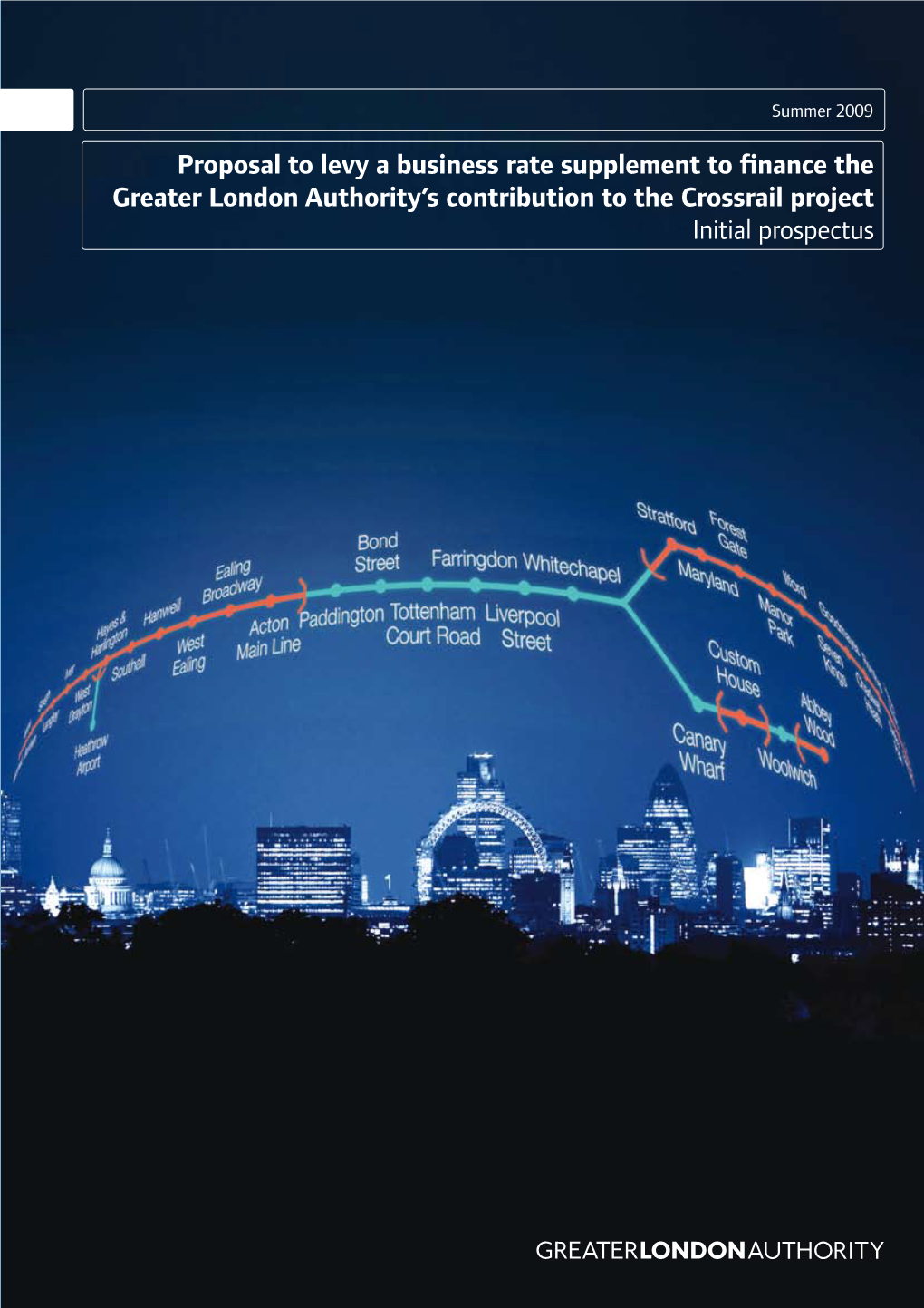 Crossrail Business Rate Supplement Initial Prospectus Questions