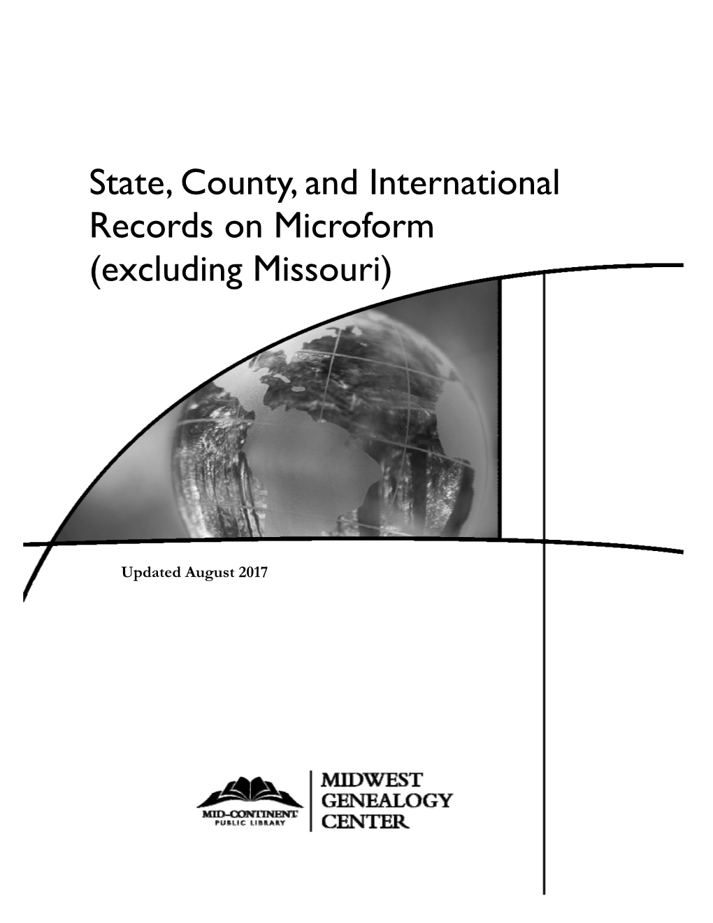 State, County, and International Records on Microform