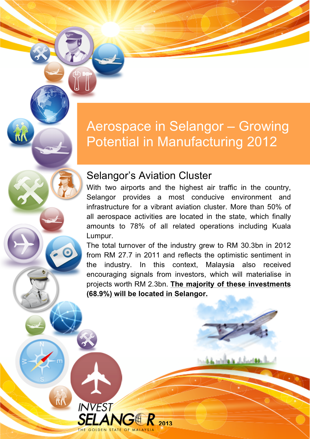 Aerospace in Selangor – Growing Potential in Manufacturing 2012