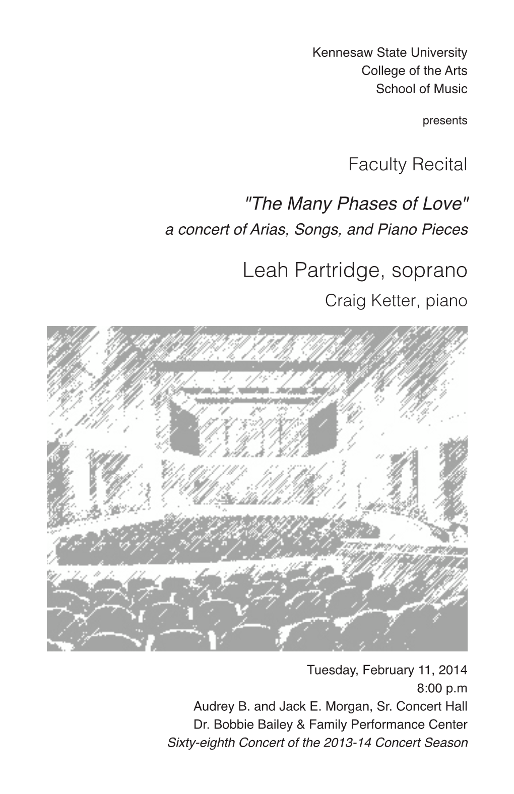Faculty Recital: Leah Partridge, Soprano