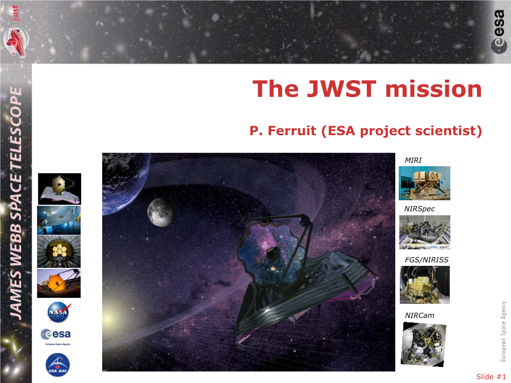 The JWST Mission