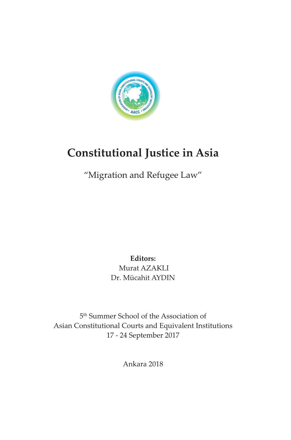 Constitutional Justice in Asia