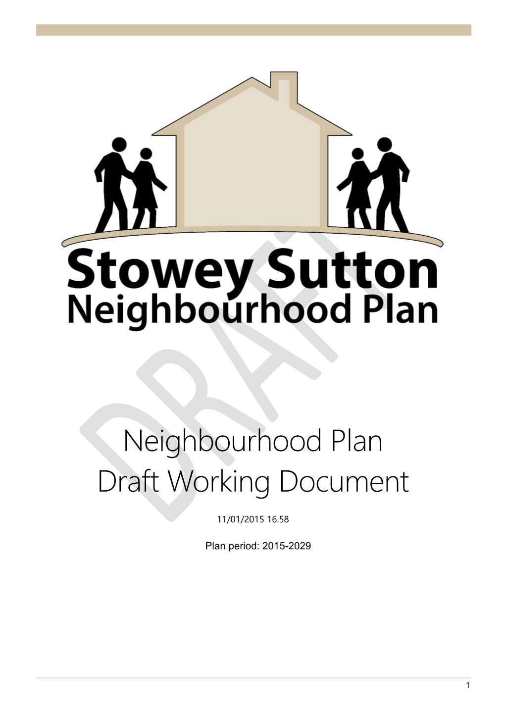 Stowey Sutton Neighbourhood Plan