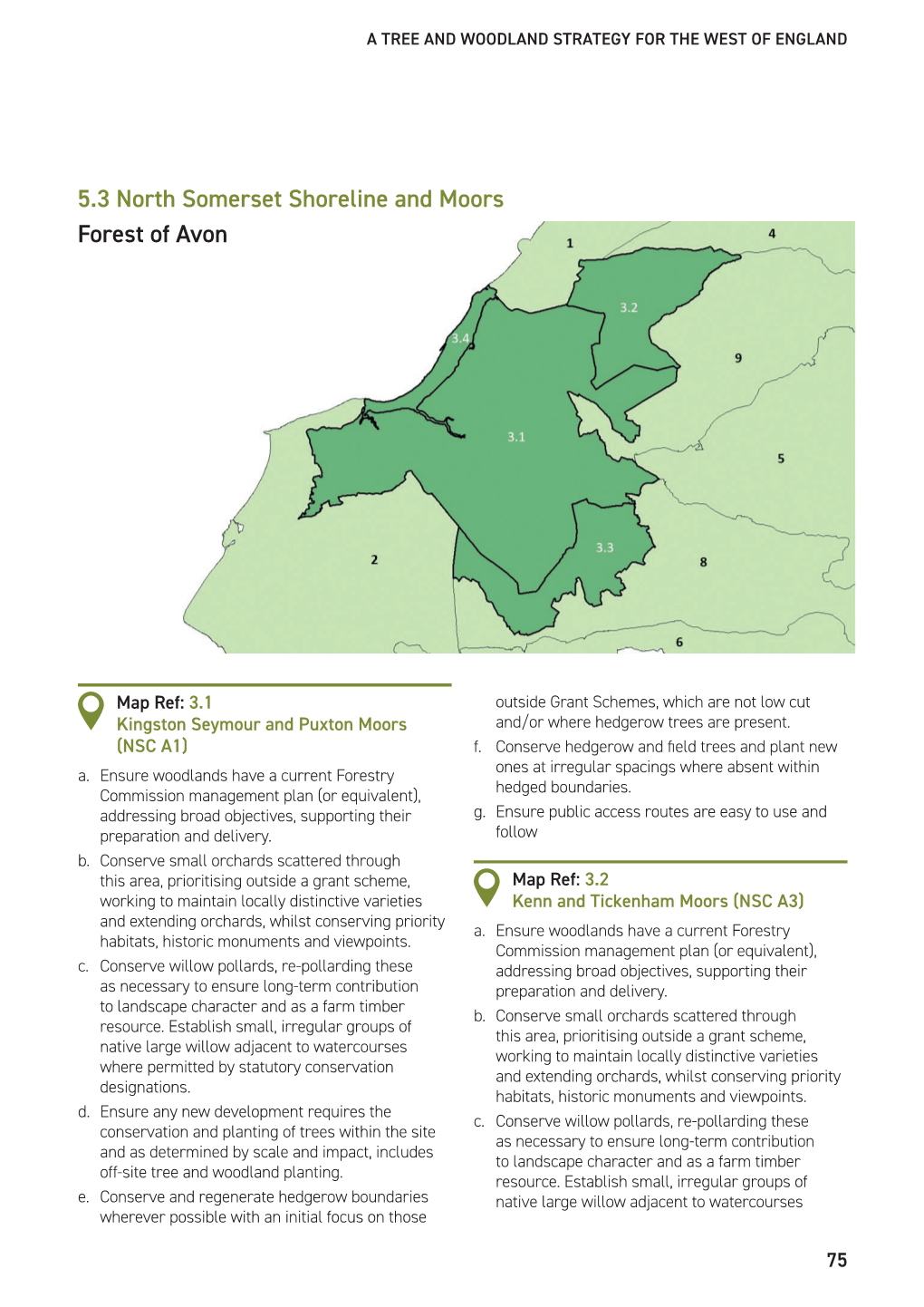 5.3 North Somerset Shoreline and Moors Forest of Avon