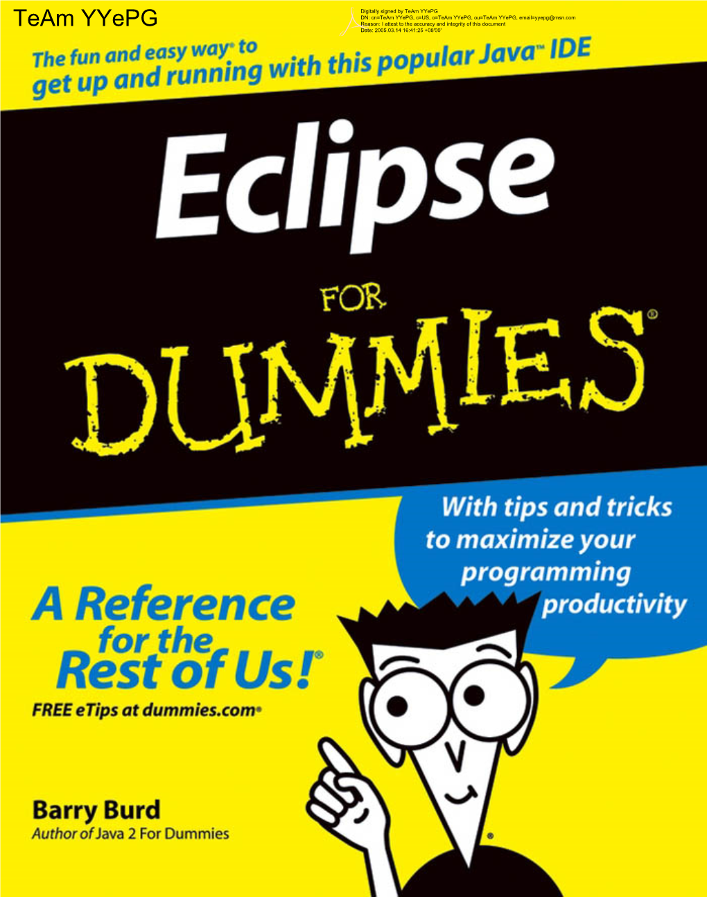 Eclipse for Dummies.Pdf